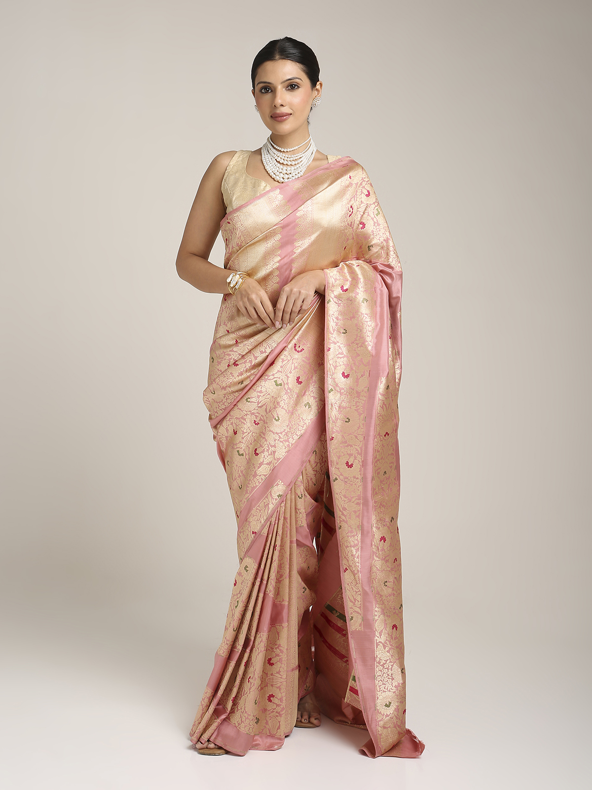 MTL18395 Pure Handloom Paithani - Image 1