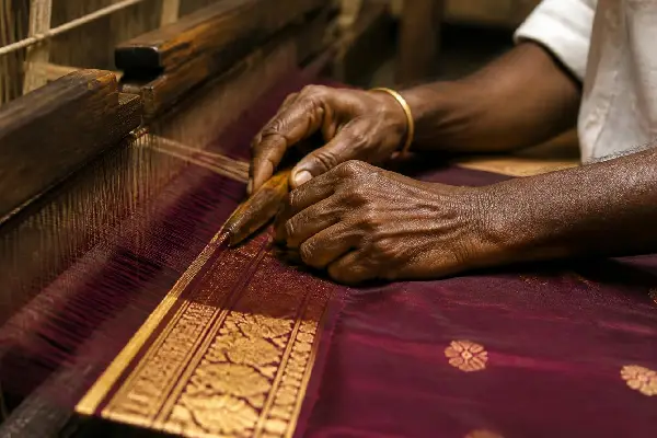 Why handloom sarees take weeks to weave